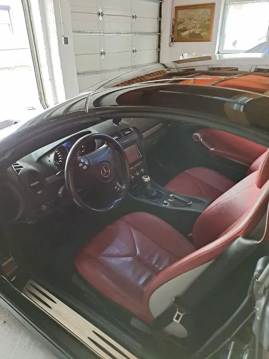 Gebraucht Mercedes SLK200 163 PS (119 kW) 2004 Schwarz Cabrio