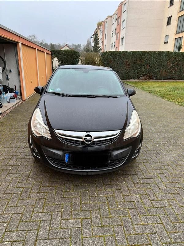 Gebraucht Opel Corsa 69 PS (50 kW) 2012 Schwarz Kleinwagen