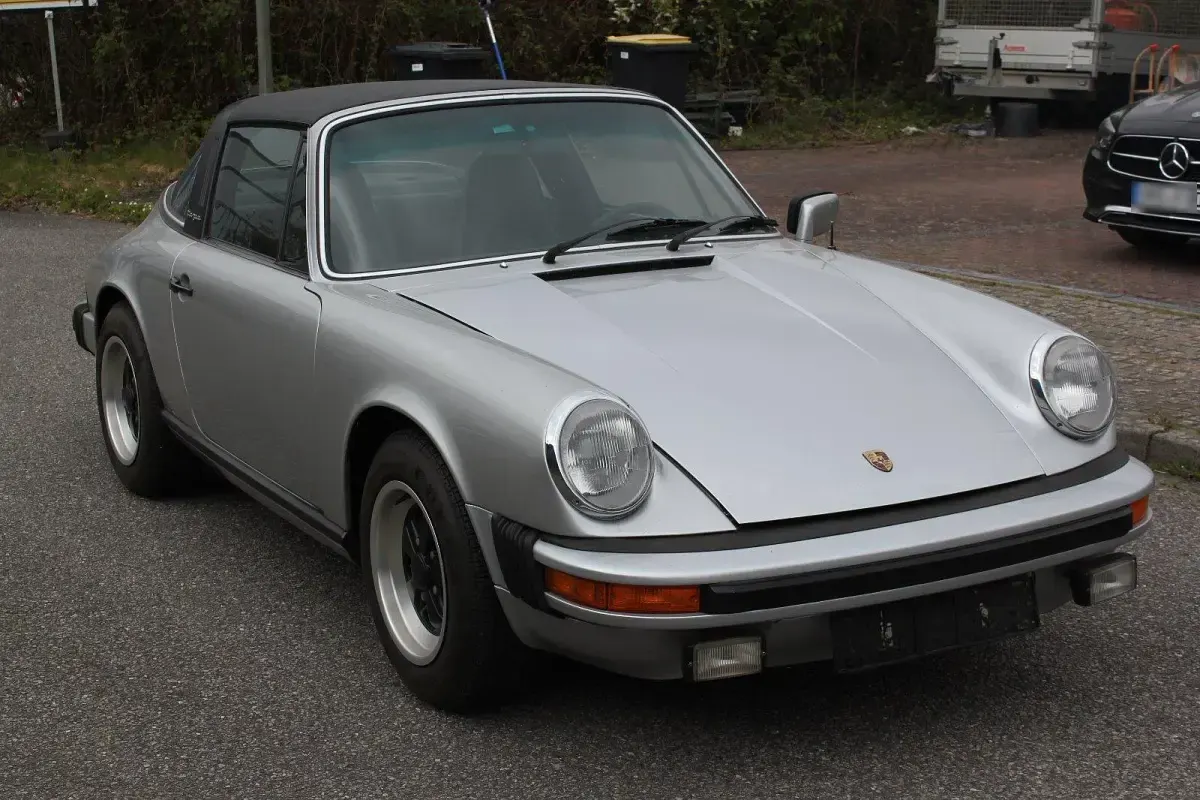 Gebraucht Porsche 911 175 PS (128 kW) 1976 Silber Cabrio