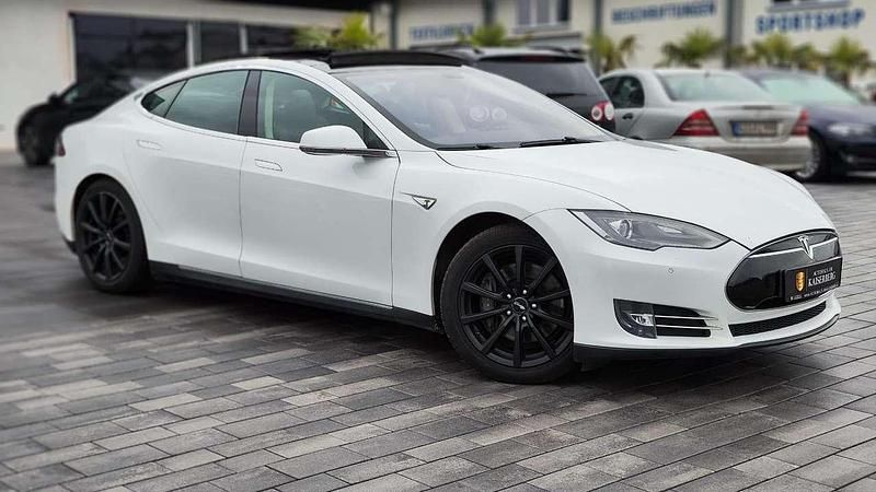 Gebraucht Tesla Model S 269 kW (367 PS) 2014 Weiß Kleinwagen