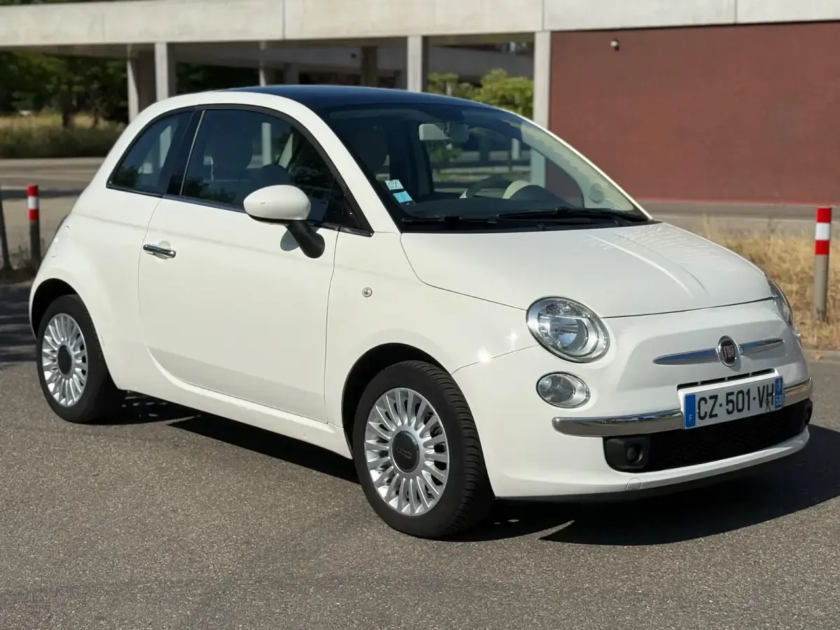 Gebraucht Fiat 500 69 PS (50 kW) 2013 Weiß Kleinwagen