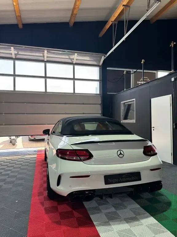 Gebraucht Mercedes C63 AMG AMG 476 PS (350 kW) 2022 Weiß Cabrio