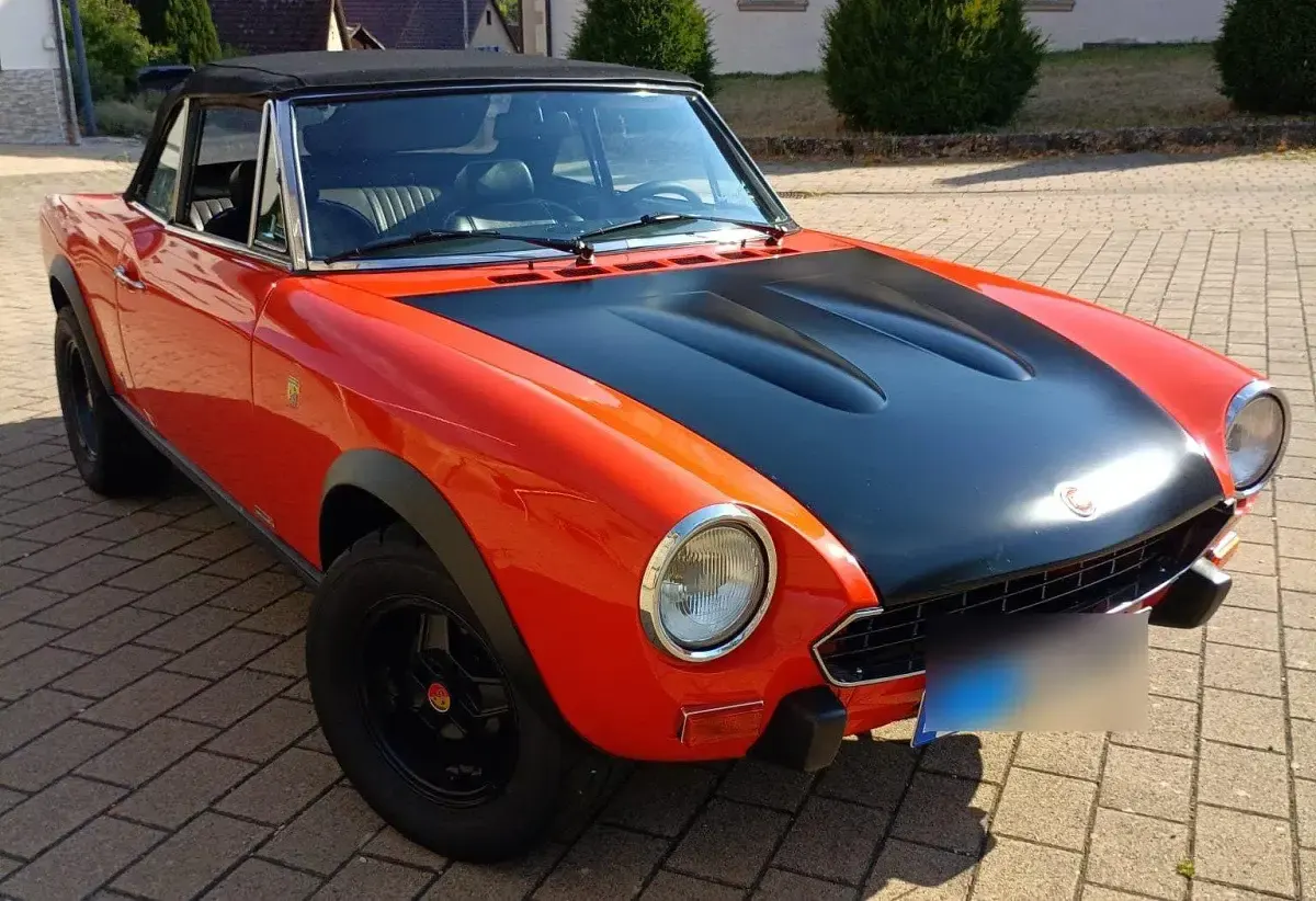 Gebraucht Fiat 124 Abarth 83 PS (61 kW) 1978 Orange Cabrio