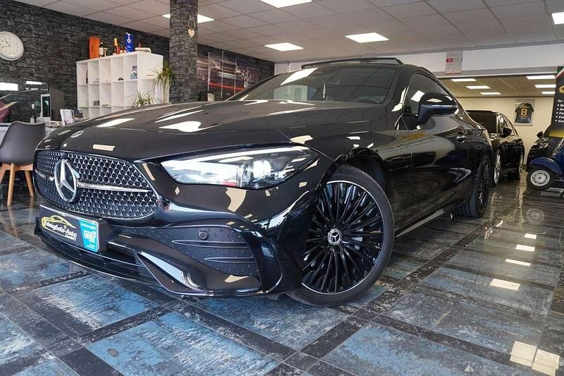 Gebraucht Mercedes CLE200 Advanced Plus 204 PS (150 kW) 2024 Obsidianschwarz Coupé