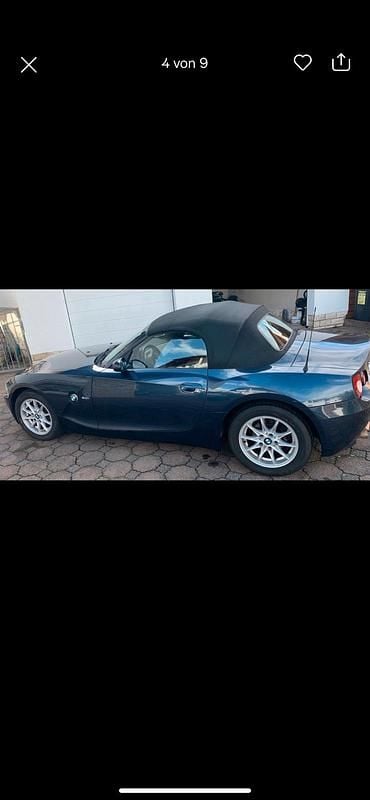 Blau Gebraucht 2006 BMW Z4 Cabrio | 6.500 € (Superpreis) - Bild 1/4