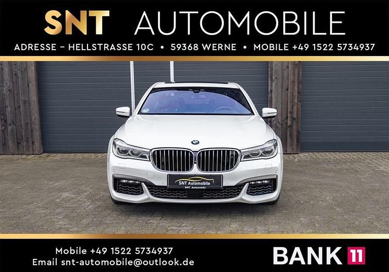 Second-hand BMW 750L Performance 449 CP (330 kW) 2017 Alb Berlinǎ