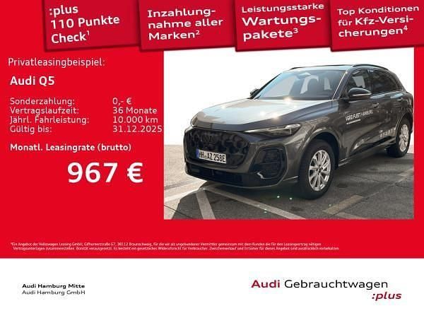 Grau (daytonagrau perleffekt) Gebraucht 2025 Audi Q5 Ambiente SUV | 73.911 € (Guter Preis) - Bild 1/3