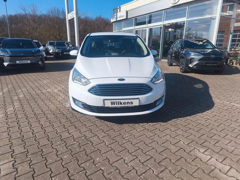 Gebraucht Ford C-MAX Titanium 150 PS (110 kW) 2018 Weiß Van / Kleinbus