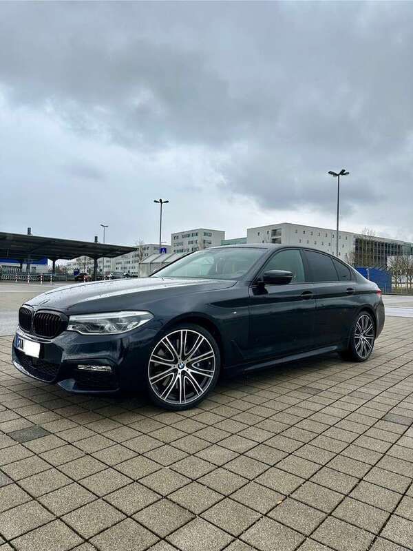 Schwarz Gebraucht 2017 BMW 540 M Sport Limousine | 27.990 € (Etwas zu teuer) - Bild 1/4