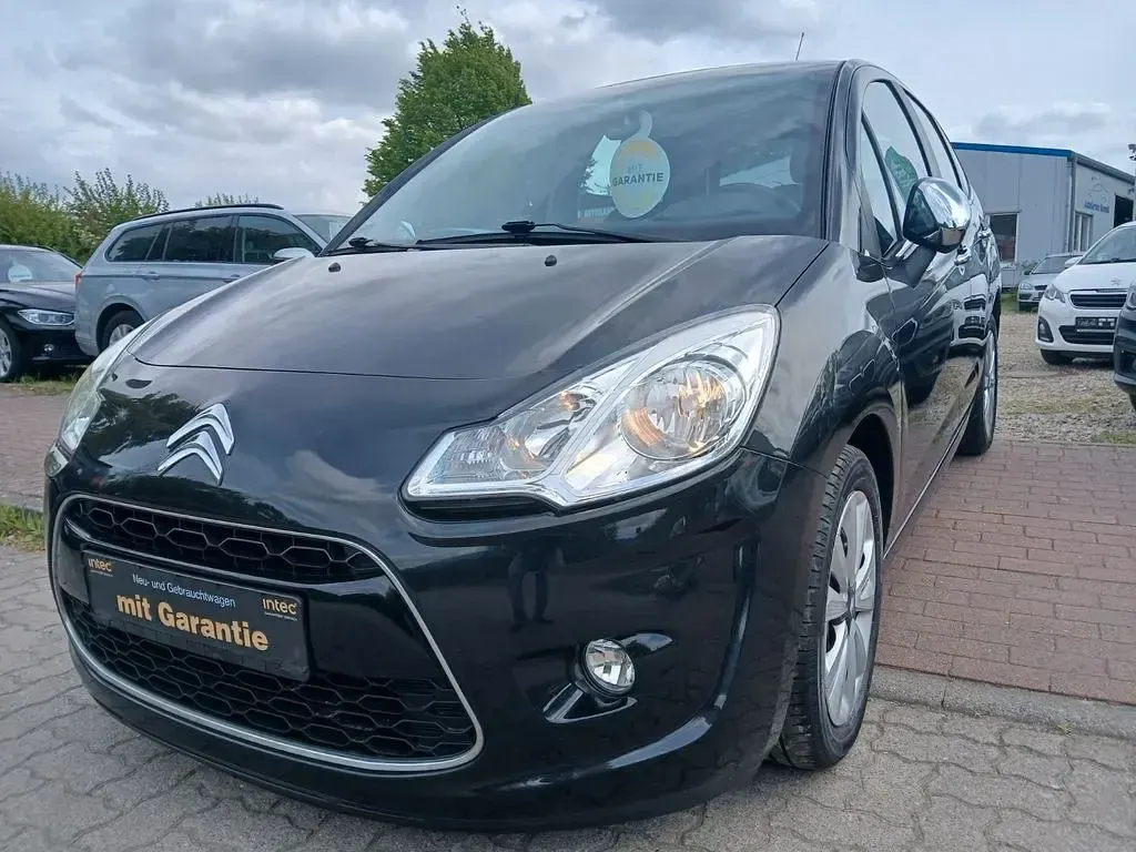 Gebraucht Citroën C3 SELECTION 73 PS (53 kW) 2012 Schwarz Limousine