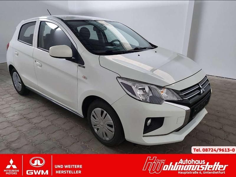 Weiß Gebraucht 2021 Mitsubishi Space Star Basis Kleinwagen | 8.990 € (Fairer Preis) - Bild 1/4