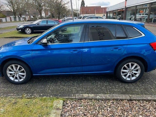 Gebraucht Skoda Scala Style 116 PS (85 kW) 2019 Blau Kleinwagen