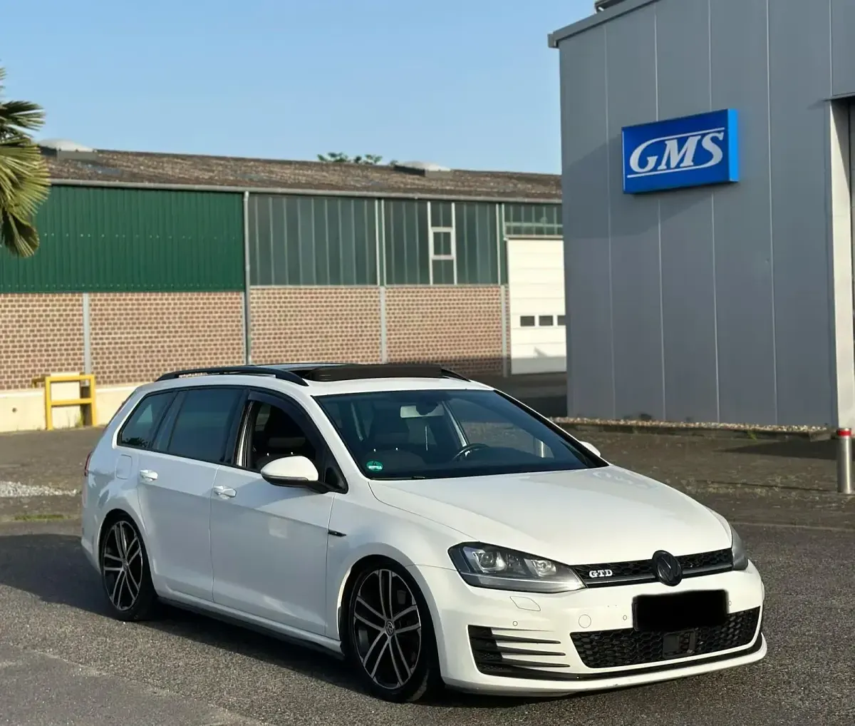 Gebraucht VW Golf VII GTD 184 PS (135 kW) 2016 Weiß Kombi