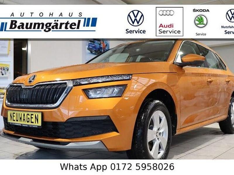 Orange Gebraucht 2023 Skoda Kamiq Ambition SUV | 22.990 € (Fairer Preis) - Bild 1/4