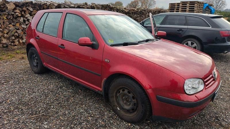 Rot Gebraucht 1999 VW Golf IV Limousine | 1.190 € (Guter Preis) - Bild 1/4