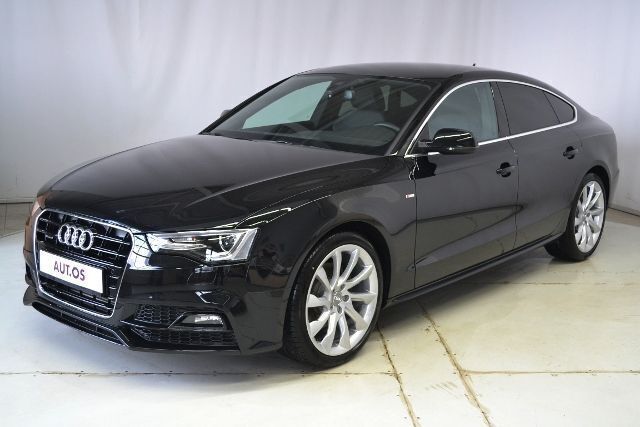 Gebraucht Audi A5 Sportback S-Line 177 PS (130 kW) 2015 Schwarz metallic Kleinwagen