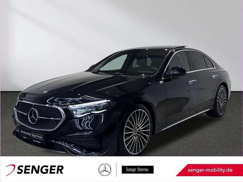 Schwarz Gebraucht 2024 Mercedes E450 AMG Limousine | 77.490 € (Fairer Preis) - Bild 1/3