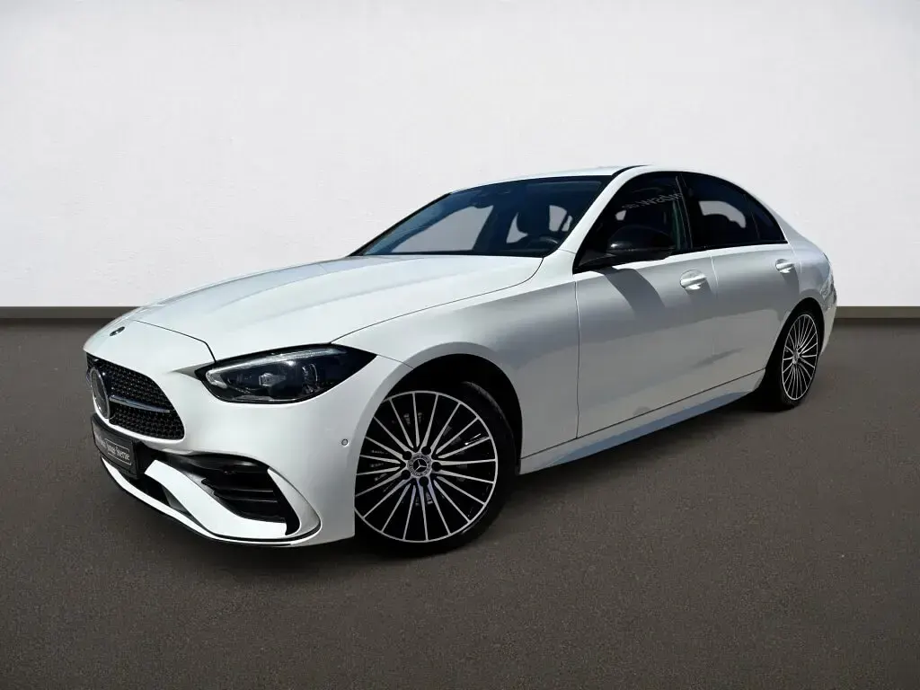 Gebraucht Mercedes C300 AMG 258 PS (189 kW) 2022 Unilack polarwei Limousine