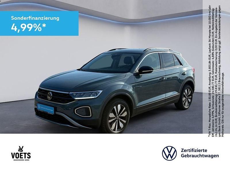Blau Gebraucht 2024 VW T-Roc Goal SUV | 24.988 € (Fairer Preis) - Bild 1/4