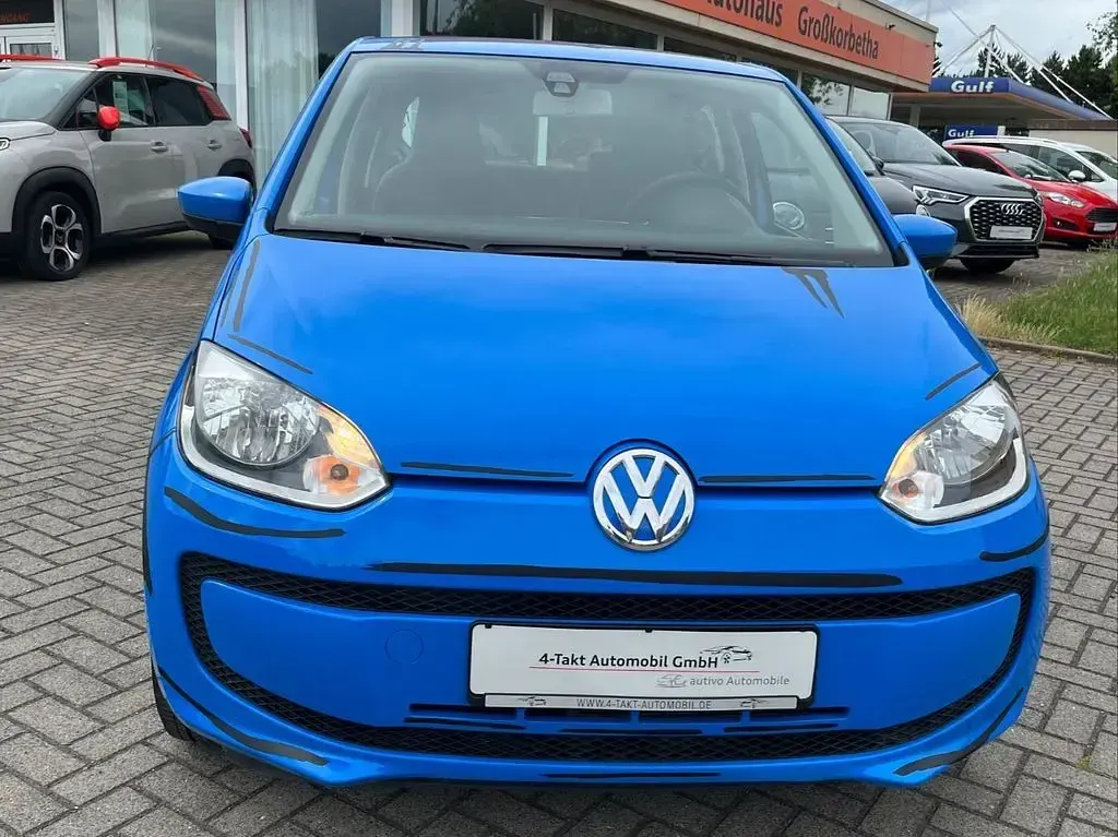 Gebraucht VW up! move up! 60 PS (44 kW) 2016 Blau Kleinwagen