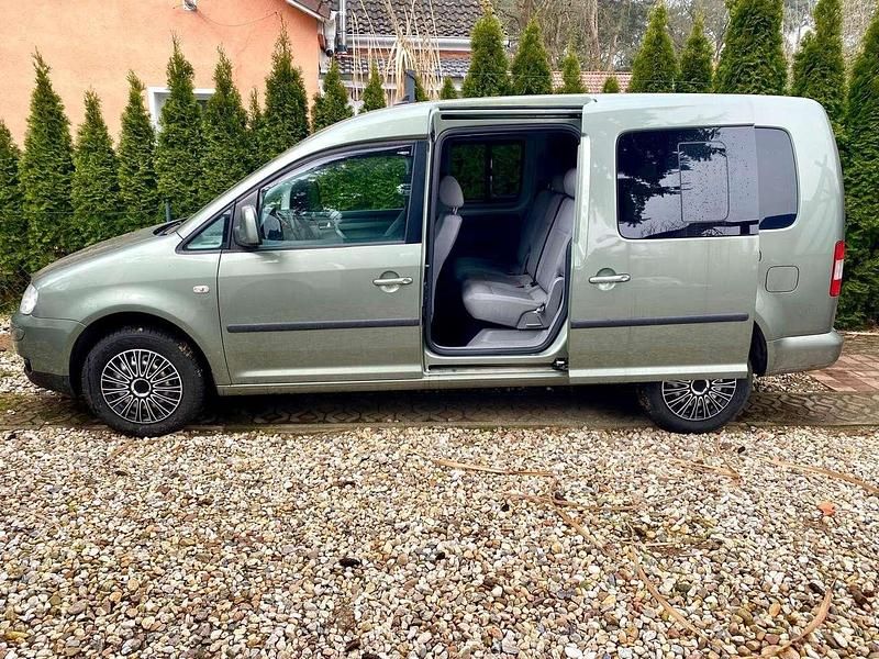 Gebraucht VW Caddy Maxi 102 PS (75 kW) 2008 Grün Van / Kleinbus