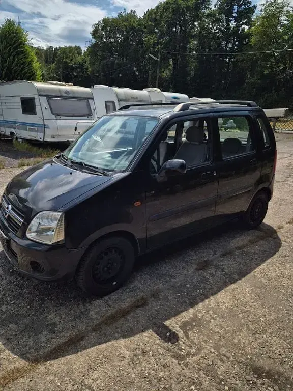 Gebraucht Opel Agila 60 PS (44 kW) 2005 Schwarz Van / Kleinbus