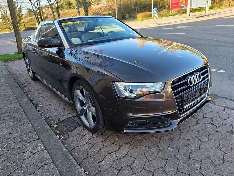 Gebraucht Audi A5 Cabriolet S-Line 190 PS (139 kW) 2015 Braun Cabrio