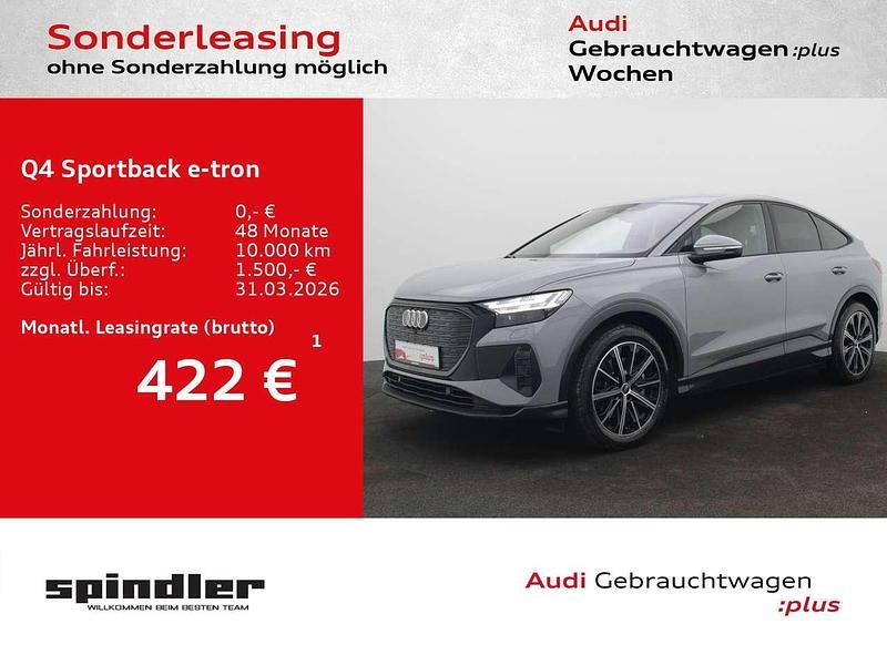 Gebraucht Audi Q4 e-tron Advanced Plus 210 kW (286 PS) 2025 Kieselgrau SUV
