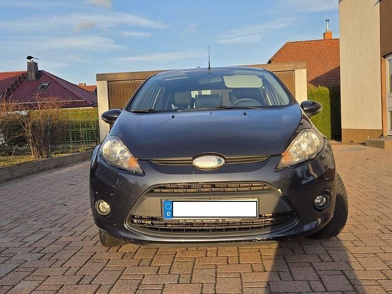 Gebraucht Ford Fiesta Trend 82 PS (60 kW) 2010 Grau Kleinwagen