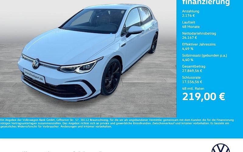 Gebraucht VW Golf VIII R-line 131 PS (96 kW) 2024 Weiß Limousine