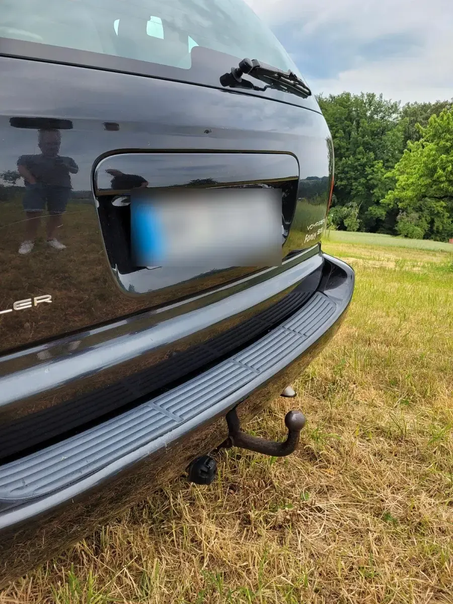 Gebraucht Chrysler Voyager 147 PS (108 kW) 2003 Schwarz Van / Kleinbus