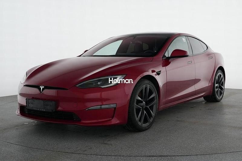 Gebraucht Tesla Model S Plaid 622 kW (847 PS) 2022 Rot Kleinwagen