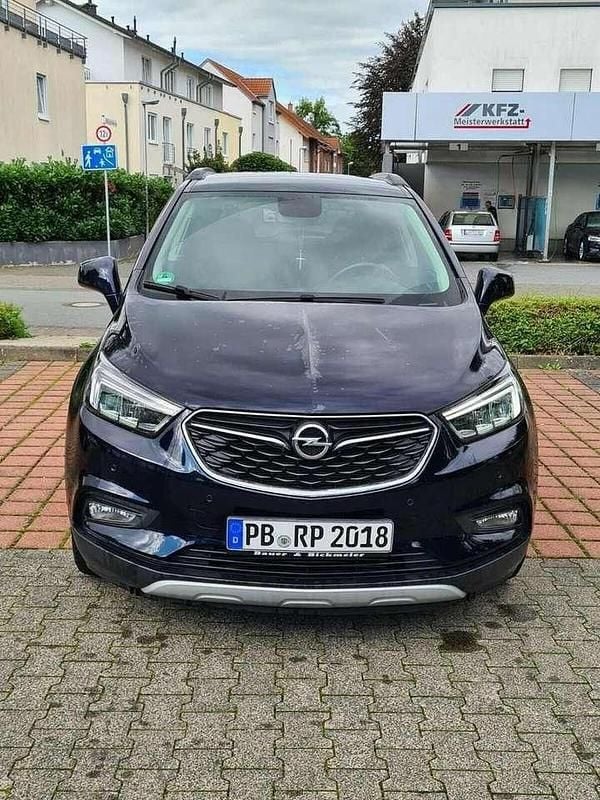 Blau Gebraucht 2018 Opel Mokka X Innovation SUV | 6.450 € (Superpreis) - Bild 1/4