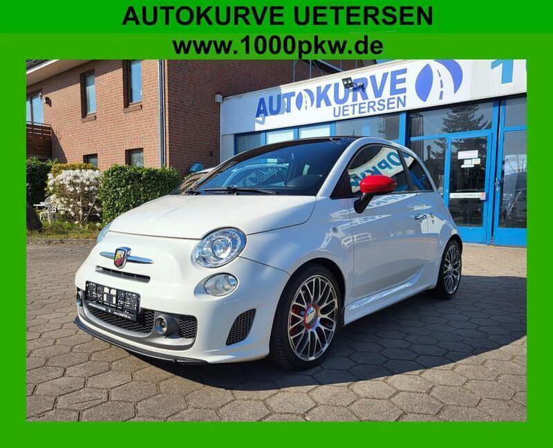 Weiß Gebraucht 2016 Abarth 595C Turismo Cabrio | 13.990 € (Guter Preis) - Bild 1/4
