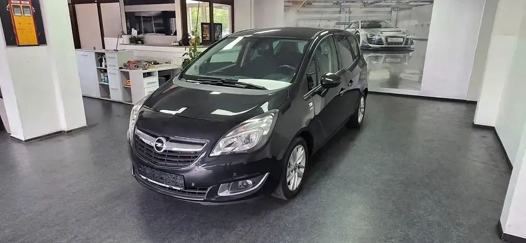 Gebraucht Opel Meriva Edition 120 PS (88 kW) 2017 Schwarz Van / Kleinbus