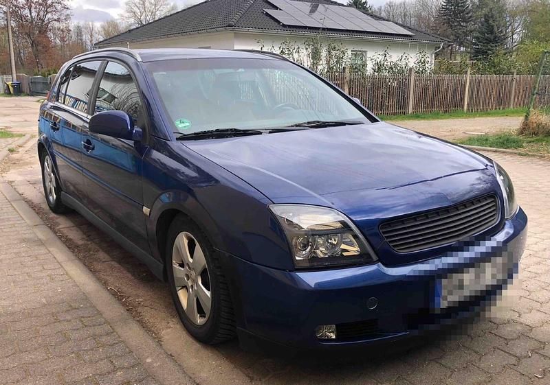 Blau Gebraucht 2003 Opel Signum Cosmo Kleinwagen | 950 € (Guter Preis) - Bild 1/4