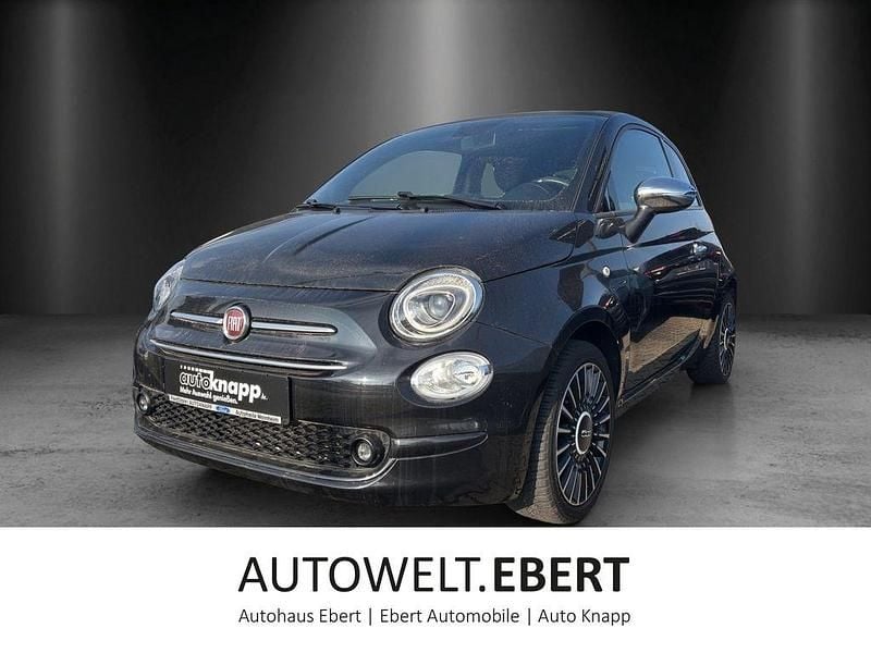 Colore esterno (vesuvio schwar Gebraucht 2020 Fiat 500C Launch Edition Cabrio | 13.990 € (Fairer Preis) - Bild 1/4