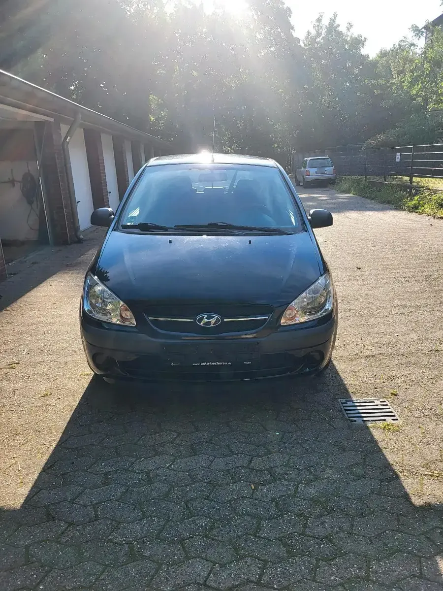Gebraucht Hyundai Getz 67 PS (49 kW) 2008 Schwarz Kleinwagen