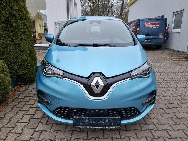 Gebraucht Renault Zoe Intens 100 kW (136 PS) 2021 Aquamarinblau metallic Kleinwagen