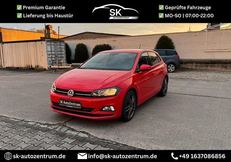 Rot Gebraucht 2017 VW Polo Highline Kleinwagen | 14.290 € (Fairer Preis) - Bild 1/4