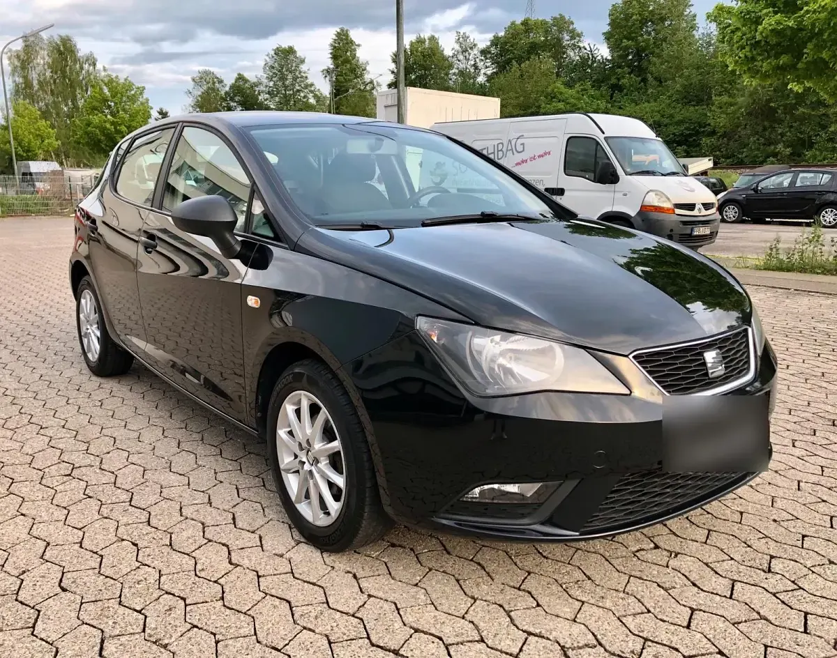 Gebraucht Seat Ibiza 86 PS (63 kW) 2014 Schwarz Kleinwagen