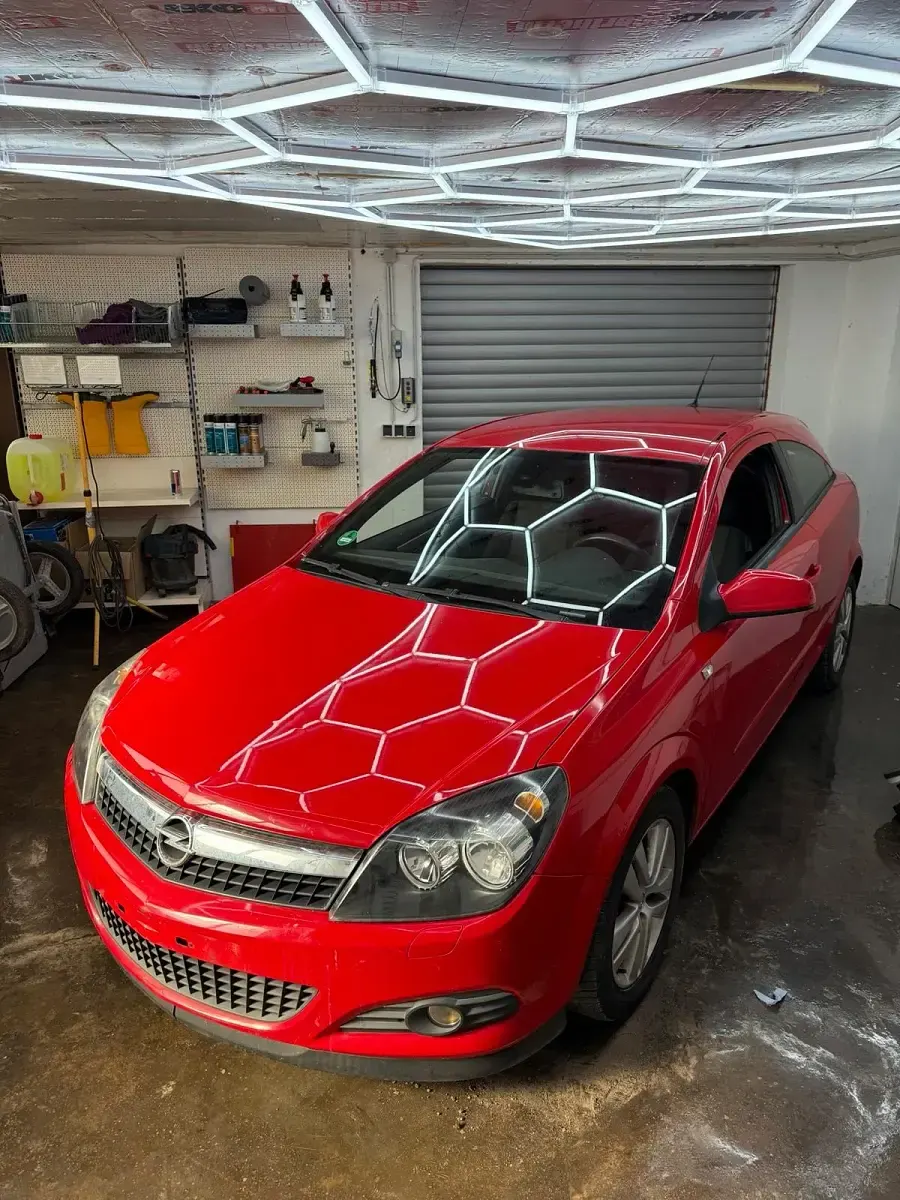 Gebraucht Opel Astra GTC 105 PS (77 kW) 2007 Rot Kleinwagen