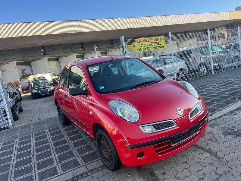 Gebraucht Nissan Micra City 65 PS (47 kW) 2008 Rot Limousine