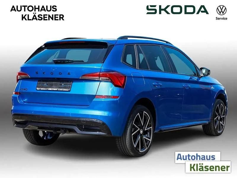 Blau Gebraucht 2020 Skoda Kamiq Monte Carlo SUV | 17.970 € (Guter Preis) - Bild 1/3