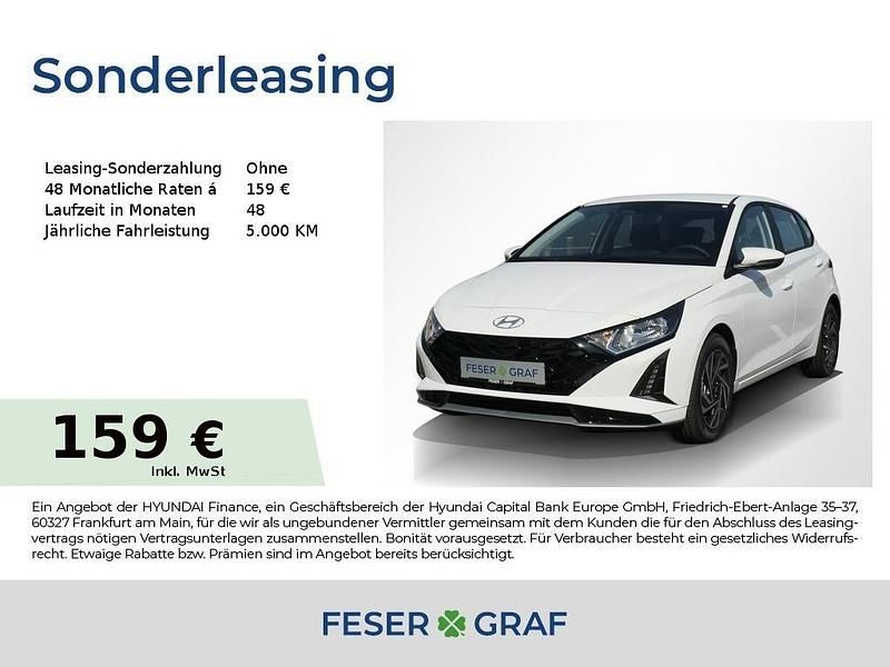Atlas white Neu 2025 Hyundai i20 Trend Limousine | 22.040 € (Fairer Preis) - Bild 1/4