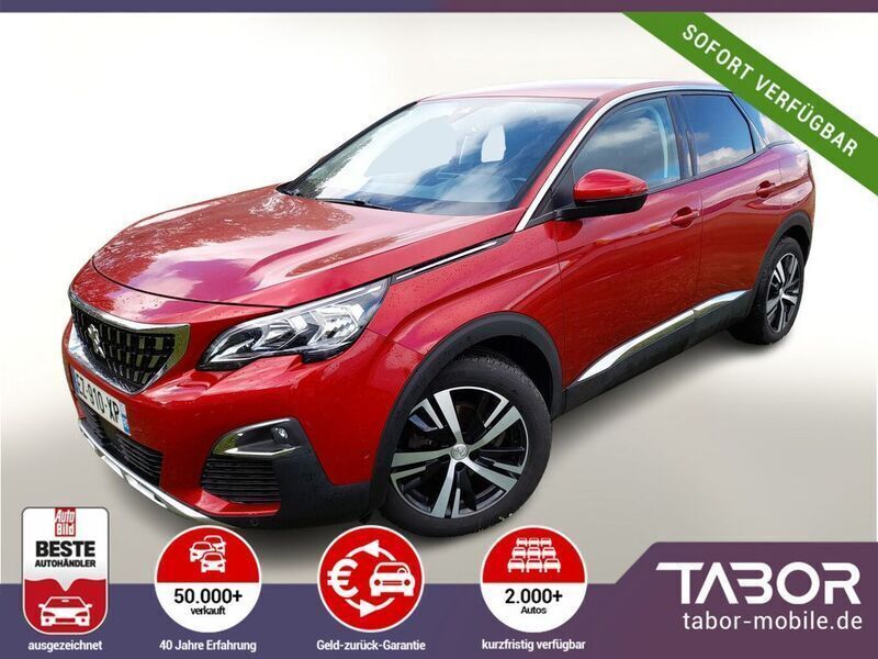 Rot Gebraucht 2018 Peugeot 3008 Allure SUV | 14.788 € (Fairer Preis) - Bild 1/4