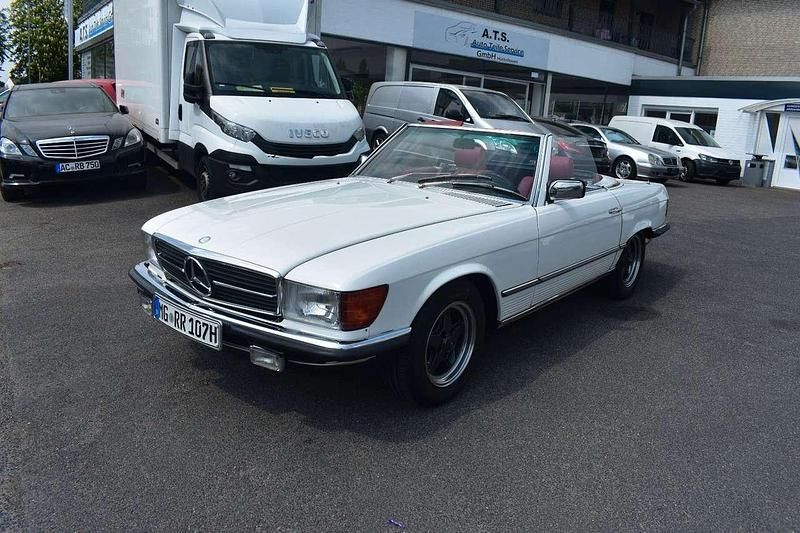 Gebraucht Mercedes SL500 231 PS (169 kW) 1982 Weiß Cabrio