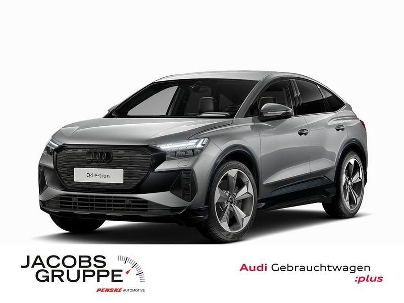 Taifungrau metallic Gebraucht 2024 Audi Q4 Sportback e-tron Ambiente SUV | 52.980 € (Teuer) - Bild 1/4
