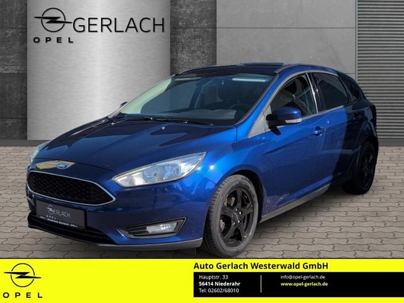Blau Gebraucht 2016 Ford Focus Business Edition Kleinwagen | 7.800 € (Fairer Preis) - Bild 1/1