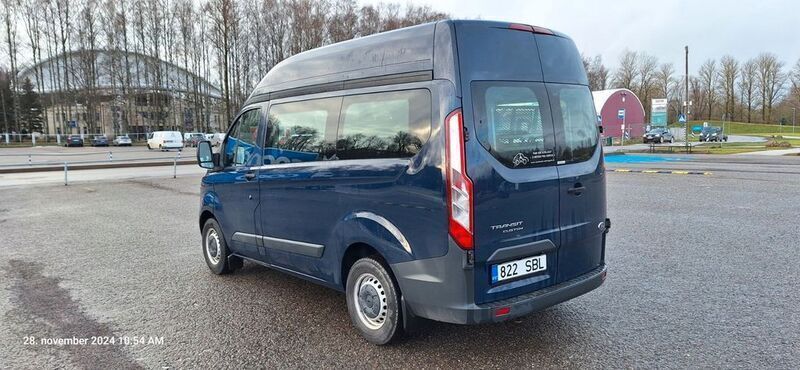 Gebraucht Ford Transit Custom 101 PS (74 kW) 2014 Blau Van / Kleinbus